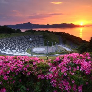 優秀賞 「夕日の雲輝く」 瀧　順二